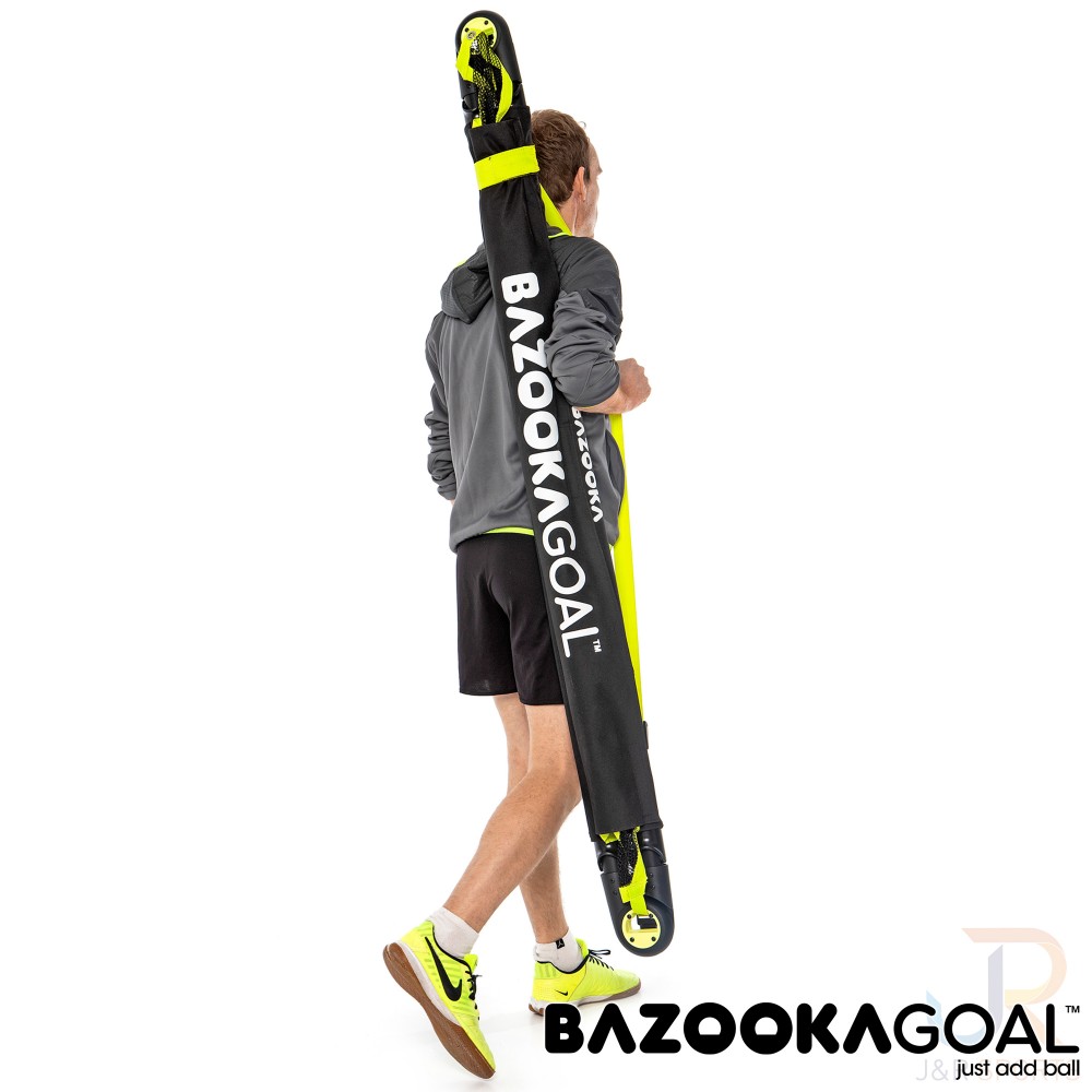 BAZOOKAGOAL - EXTRA XL 180 x 90 - BLACK/YELLOW