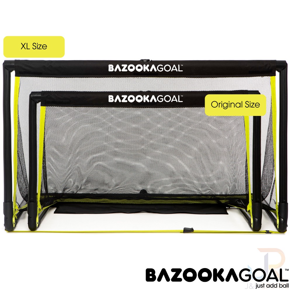 BAZOOKAGOAL - XL 150 x 90 - BLACK/YELLOW